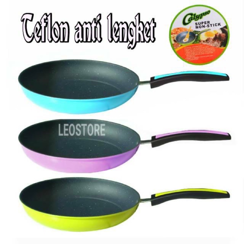 Teflon calypso homelux anti lengket | wajan anti lengket