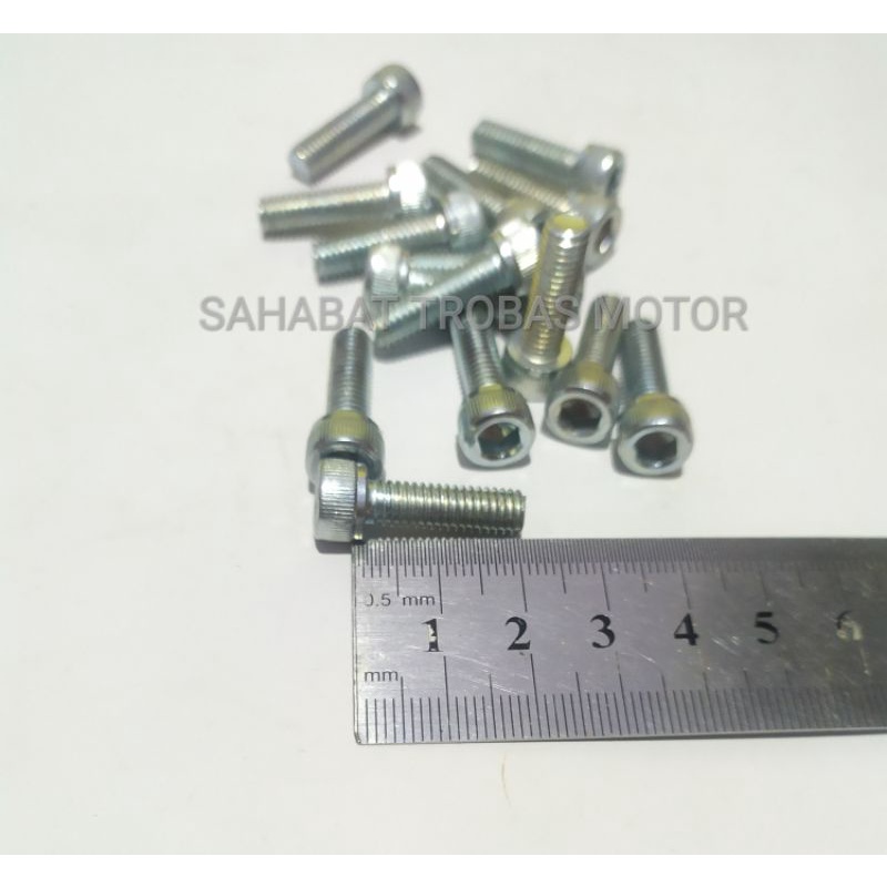 Baut Kunci L 10/Baut L Kunci  m6x20 Rermurah