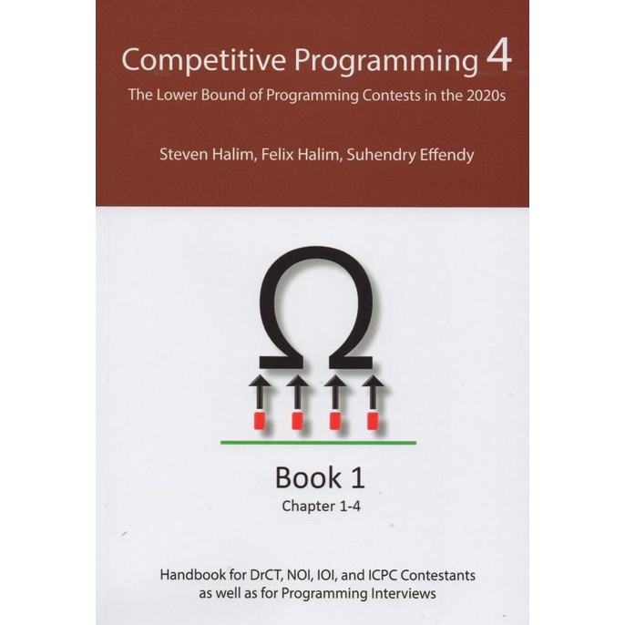 

Promo Competitive Programming 4 - Book 1 - Comptes Bookstore