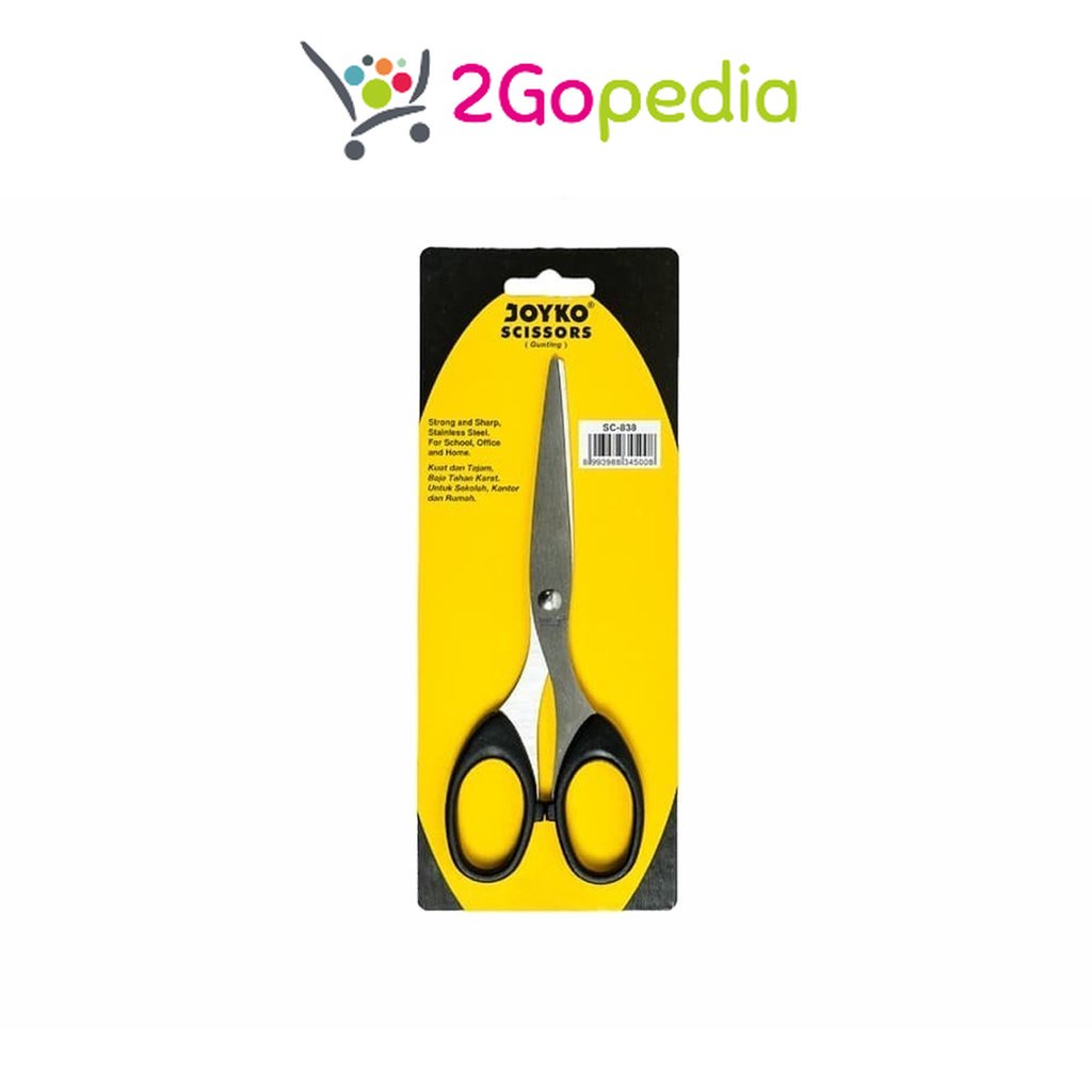 

Gunting Scissors SC-838 Sedang Joyko Grosir Murah Atk