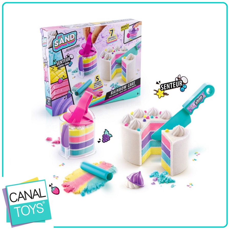 Canal Toys - So Sand Rainbow Cake | Mainan Pasir