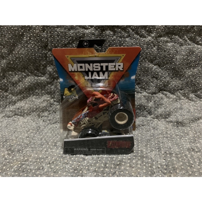mainan mobil monster jam zombie