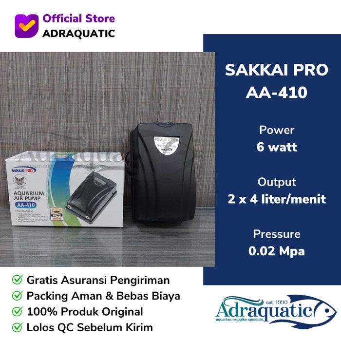 Aerator Aerator Aquarium 2 Lubang Paket Lengkap Aerator Udara Airator Mini Aerator Aquarium Silent A