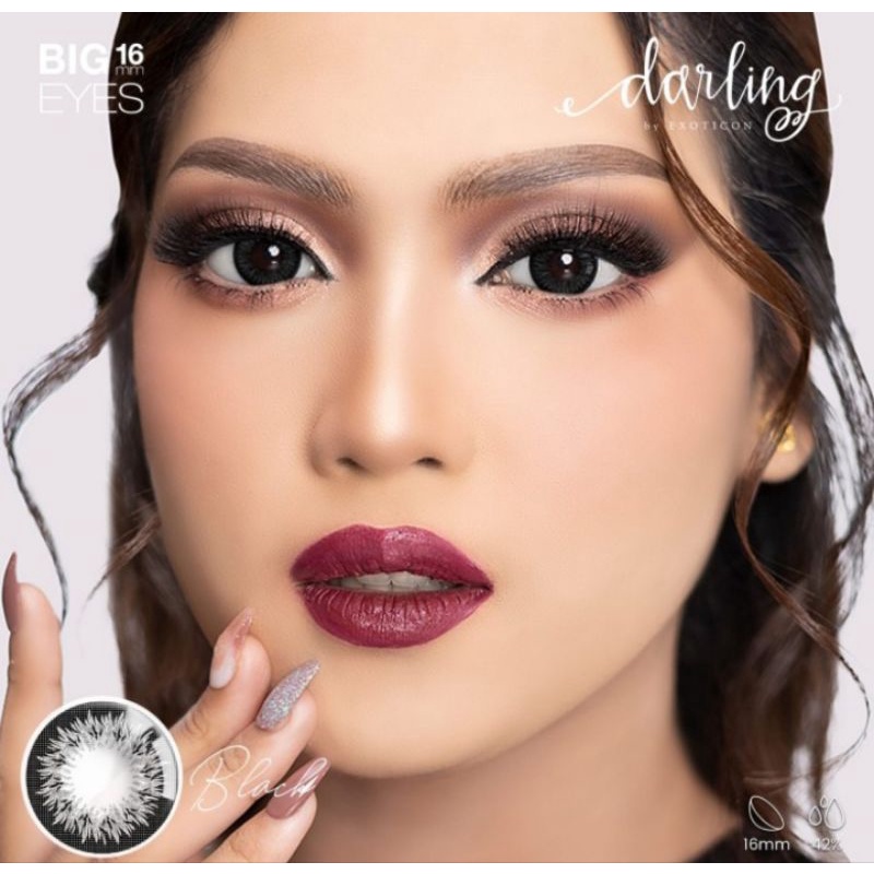 X2 Darling Softlens Warna Ukuran Normal Sampai -3.00