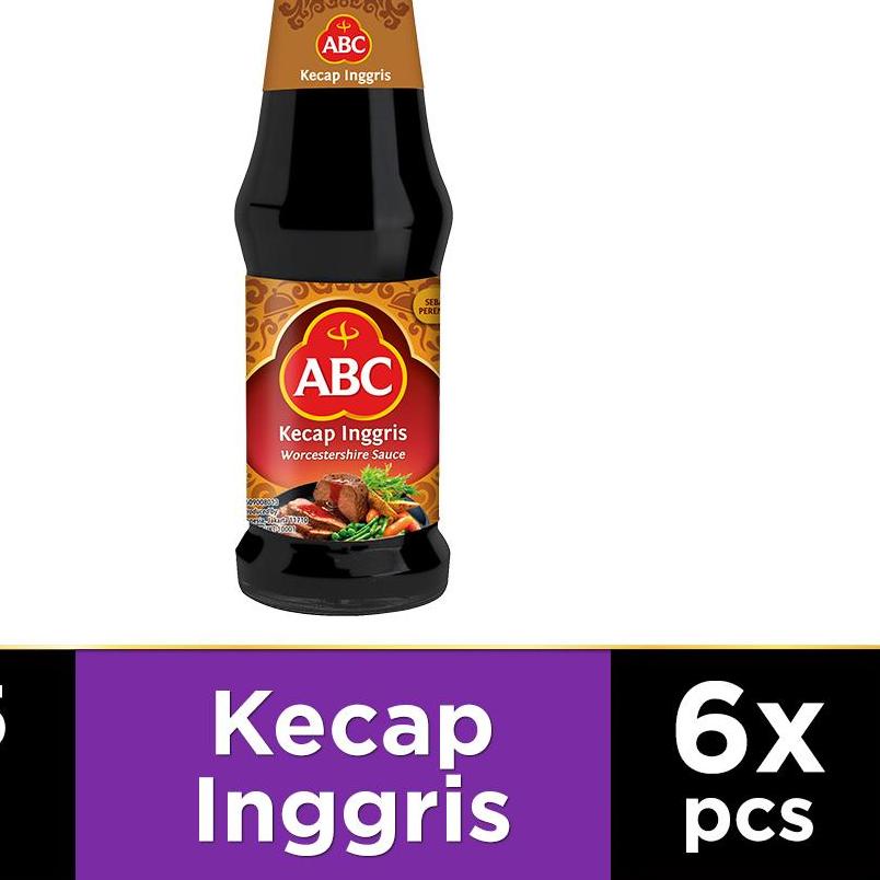 

COD✔️ABC Kecap Inggris 195 ml - Multi Pack 6 pcs|SQ2