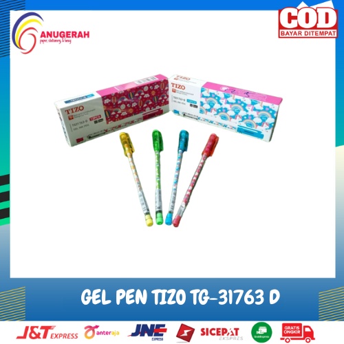 

BOLPOIN GEL PEN TIZO TG-31763 D