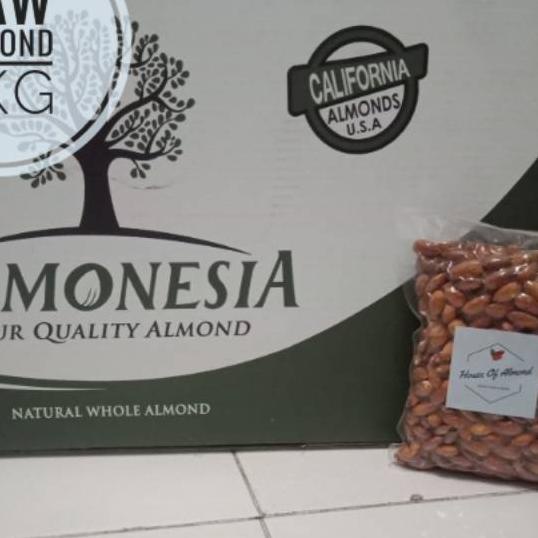 

SALE✅Kacang Almond Mentah (Raw Almond) 1kg Almonesia|SQ1
