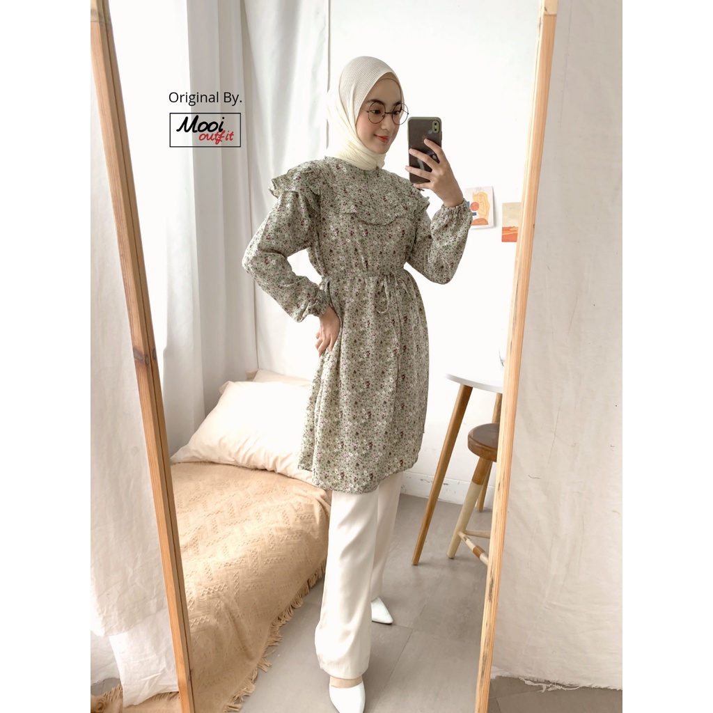 Mooi Outfit - Tunik Jumbo Ld 130 / Tunik Wanita Terbaru Kekinian Viral Murah