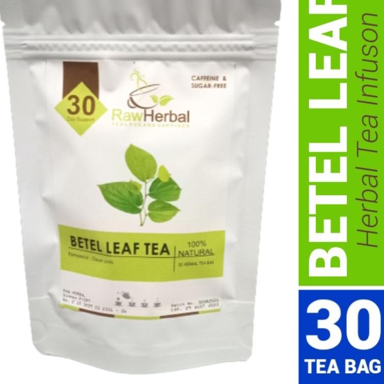 

Ready--BETEL LEAF TEA : TEH DAUN SIRIH HIJAU ISI 30 TEA BAG