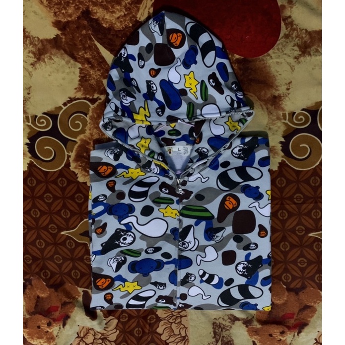 HOODIE FULL ZIPPER BABY MILO by BAPE A BATHING APE