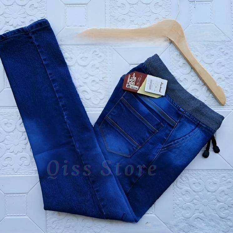 Termurah CELANA JEANS PANJANG PRIA SLIMFIT PINGGANG KARET | CELANA JEANS PRIA PINGGANG KARET/JEANS P