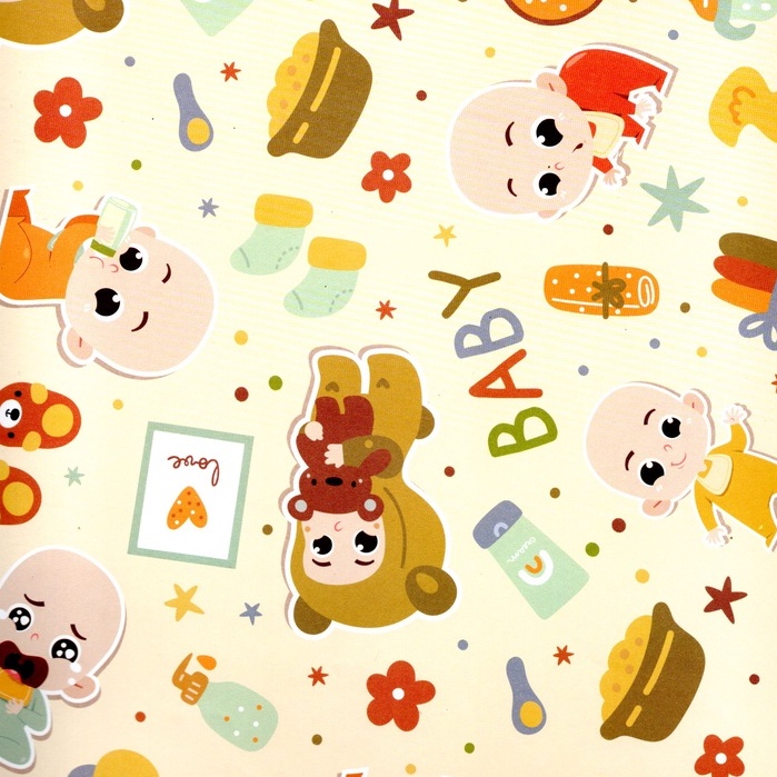 

Kertas Kado Jumbo Baby Eating Sansanwawa