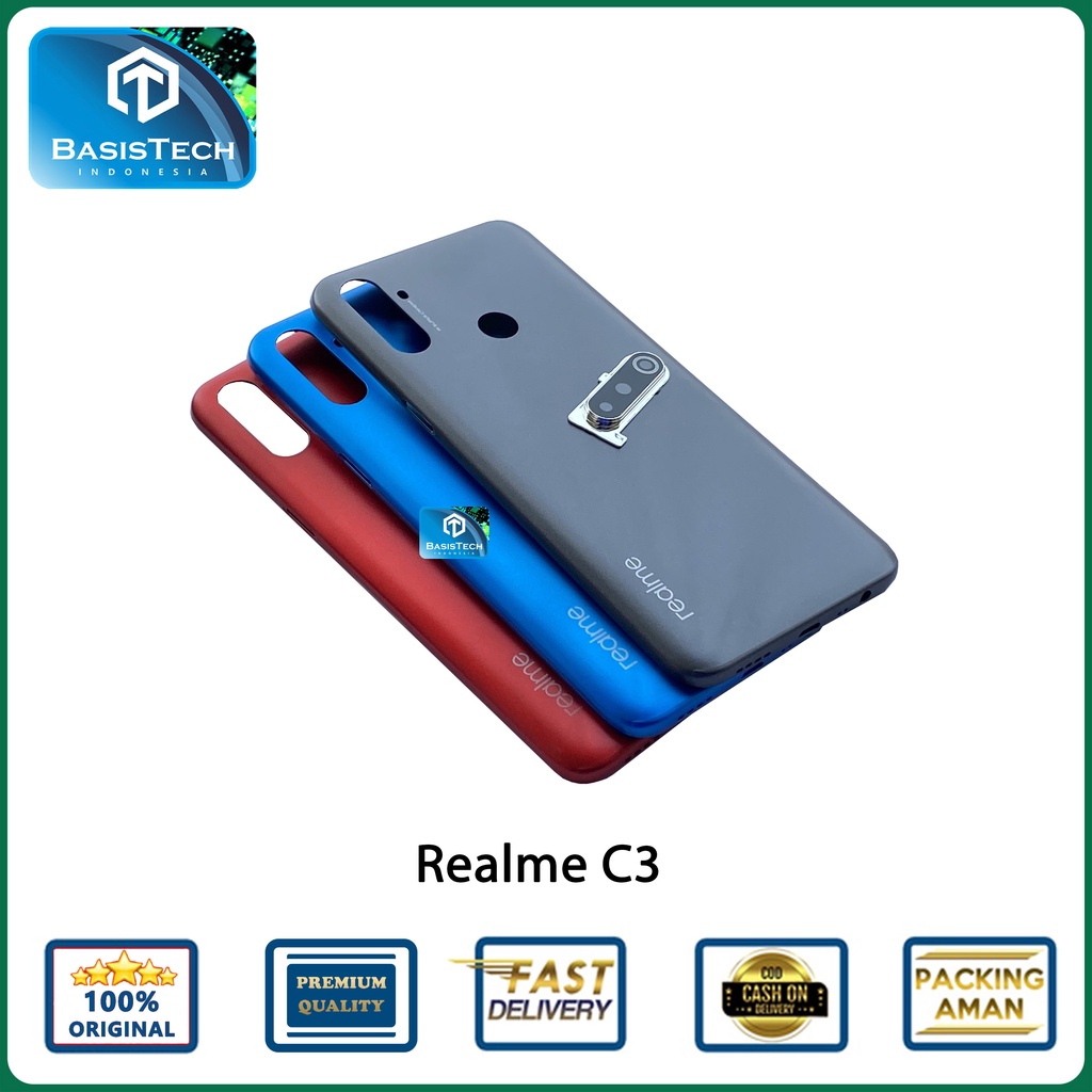 BACK COVER BACKDOOR CASING REALME C3