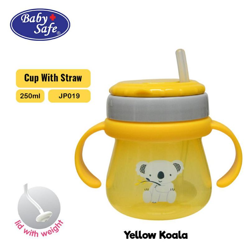 Baby Safe Cup Weighted Straw