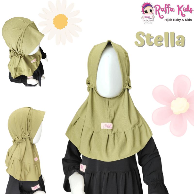 Raffa Kids - Hijab Anak Instan Stella ( 3 bulan - 4 tahun )