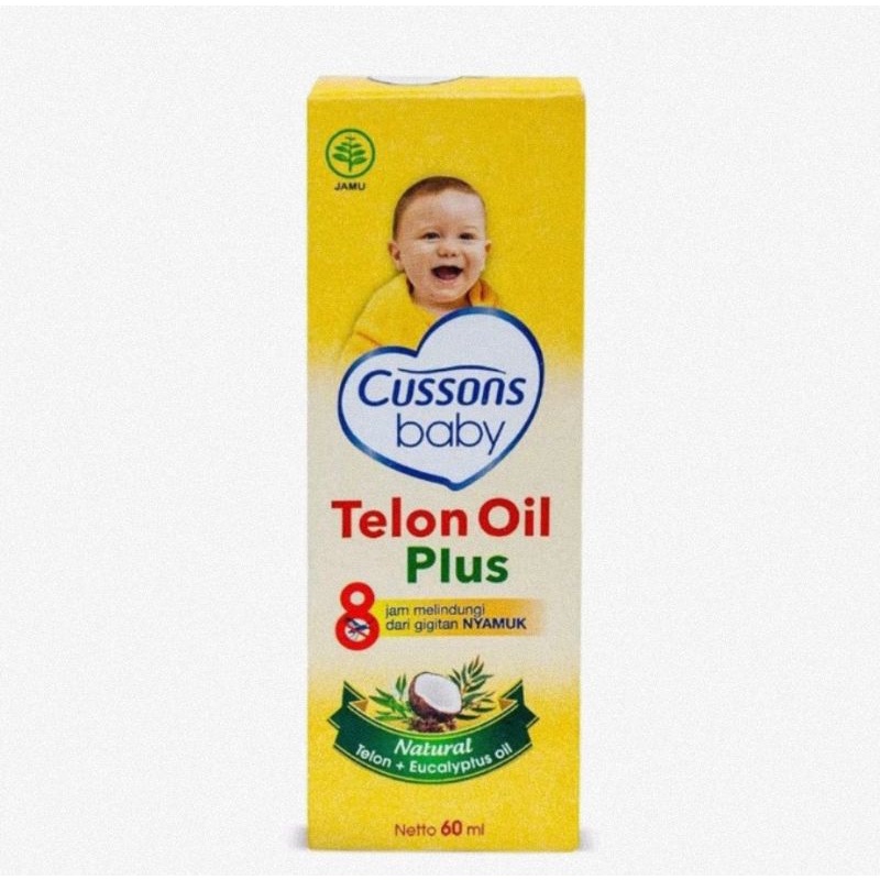 Cussons Baby Minyak Telon &amp; Minyak Telon Plus Ukuran 60 ml