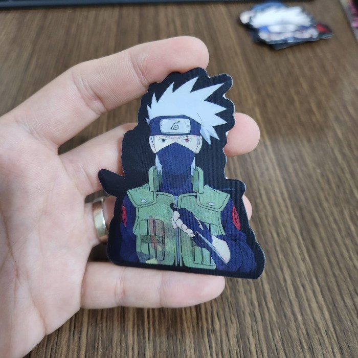 

STIKER 3D MOTION LENTICULAR ANIME - DK0223 - Naruto - Kakashi