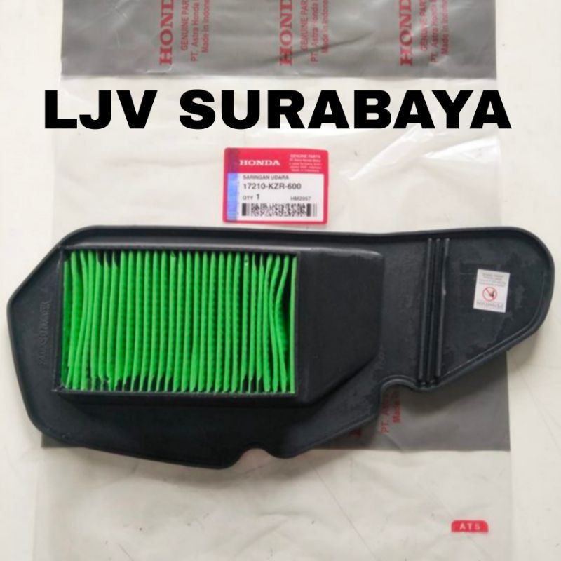 FILTER SARINGAN UDARA HONDA VARIO 125 FI TECHNO VARIO 125 LED VARIO 150 KZR-600