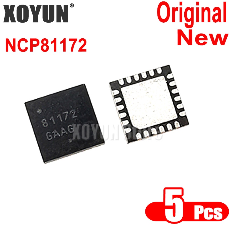 ((5Biji)100% New NCP81172 P81172 81172 QFN-24 Hajatan Baru