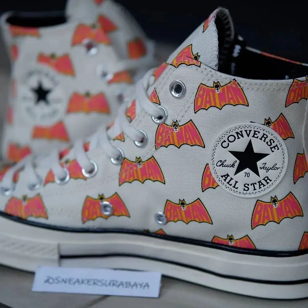 Batman x Converse Chuck Taylor 1970s Hi &quot; White &quot; CT 70 CT 70s