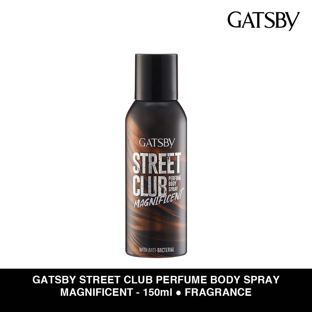 GATSBY Street Club Perfumed Body Spray 150mL