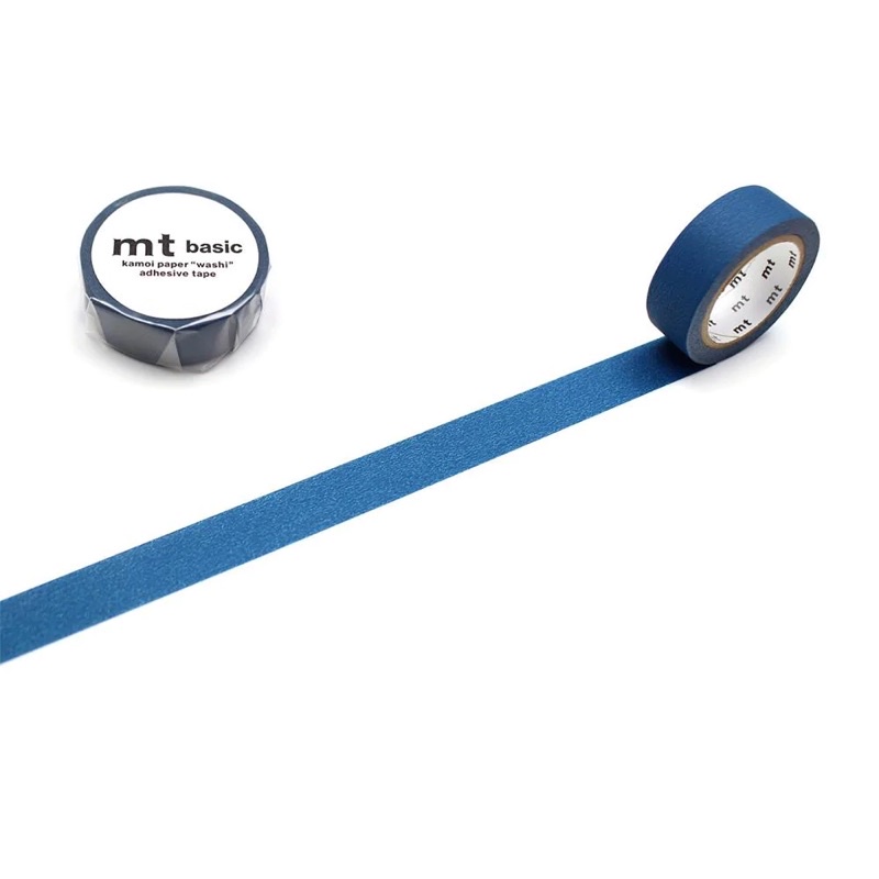 

MT Basic Matte Duck Blue Washi Tape