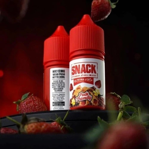 LIQUID 30ML SNACK V1 STRAWBERRY BISCUIT VANILLA ORIGINAL