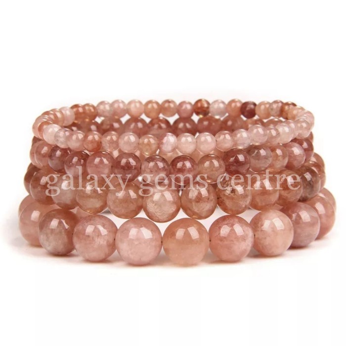 Gelang Batu Natural Sunstone Original
