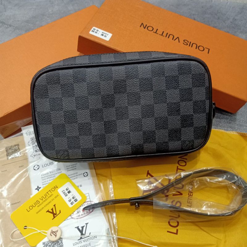 CLUTCH LV Premium/Tas Tangan Lv/Hand Bag Lv Mirror Quality