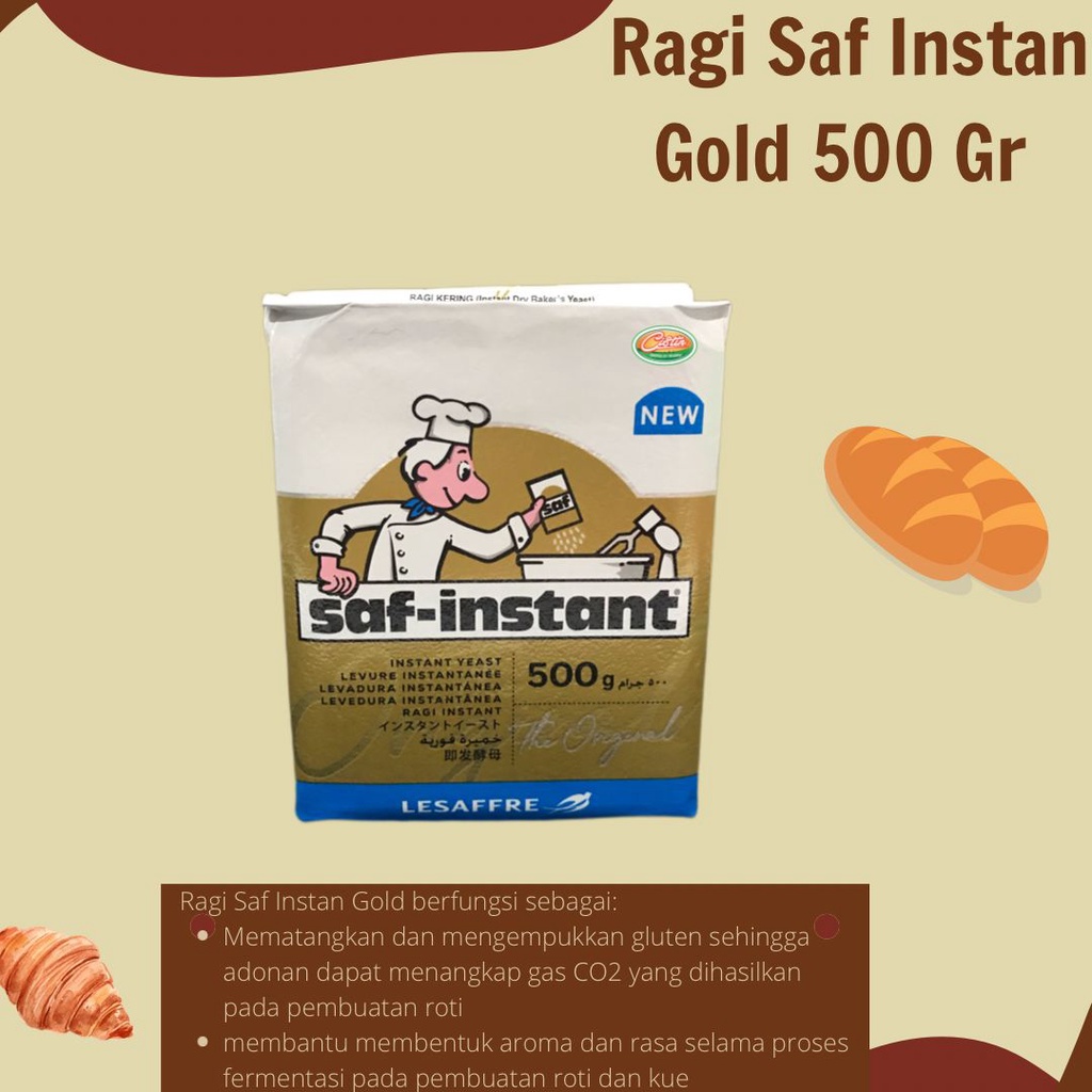 

Ragi Saf Instant Gold 500 gr