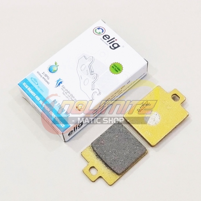 Kampas Rem Elig EM037 Brake Pad Depan Vespa Primavera Sprint LX S IGET