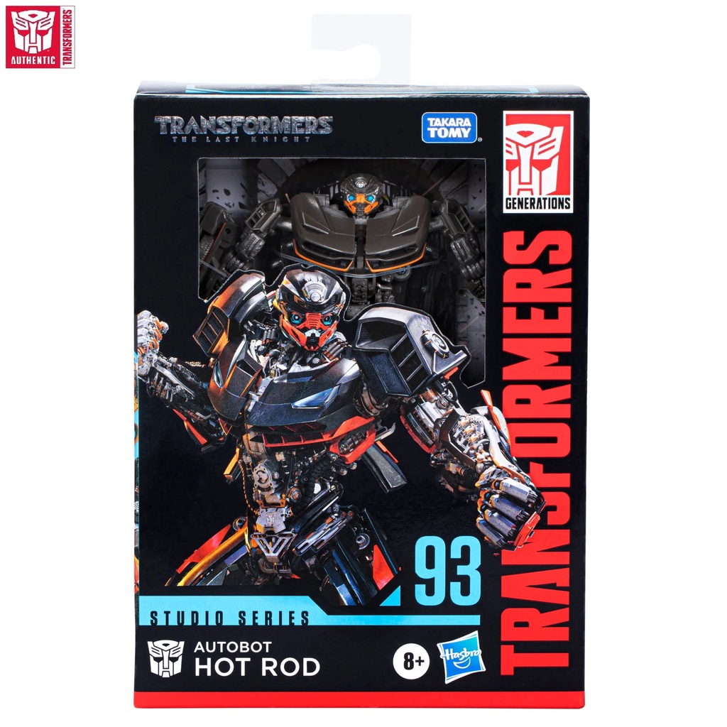 TRANSFORMERS Studio Series 93 Deluxe Class Autobot Hot Rod Action Figure