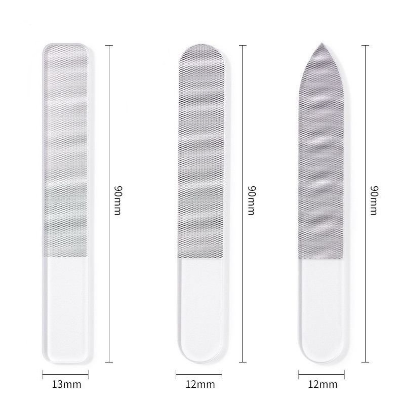 Alat Kikir Kuku Nano Glass Matte Transparan