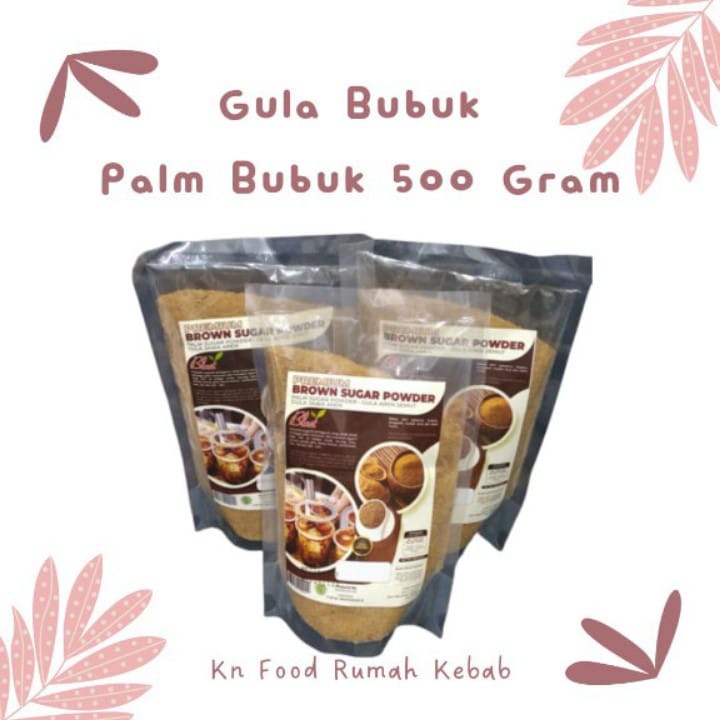 

TERBAGUS!!!! GULA PALM BUBUK 500 GR/ GULA SEMUT BUBUK.