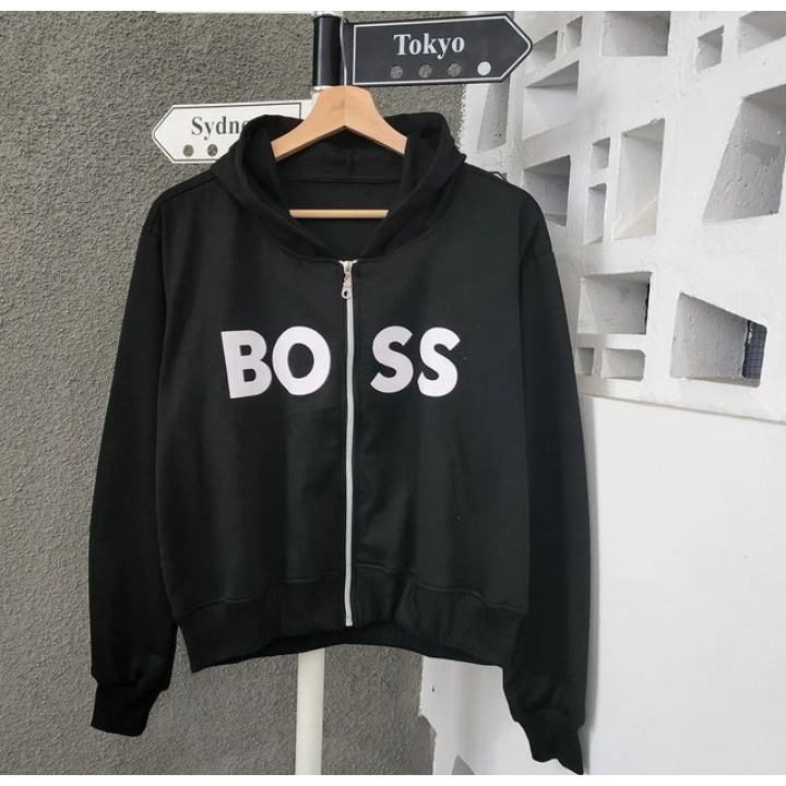 Sweater Wanita Grosir Berkualitas - Bos Zipper