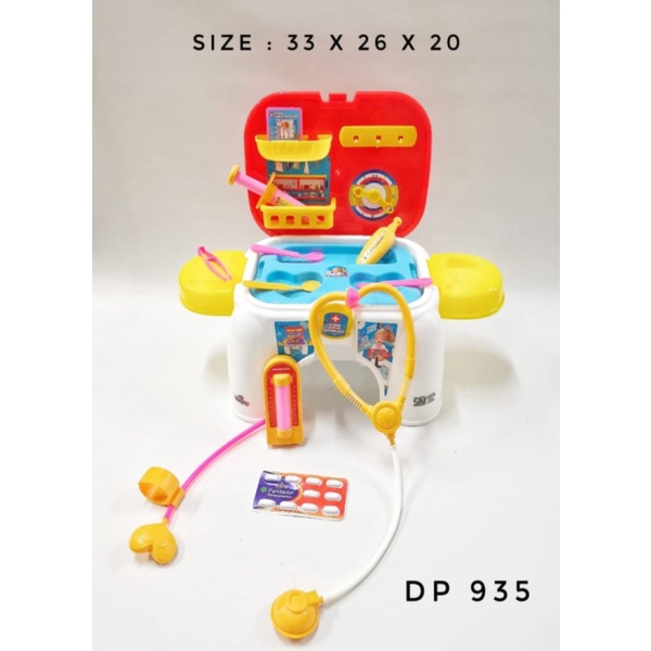 

Dijual SG TOYS DOKTER PINTAR DP 935 Mainan Koper Bangku Dokter Playset Murah - Biru Muda tanpa bubble Limited