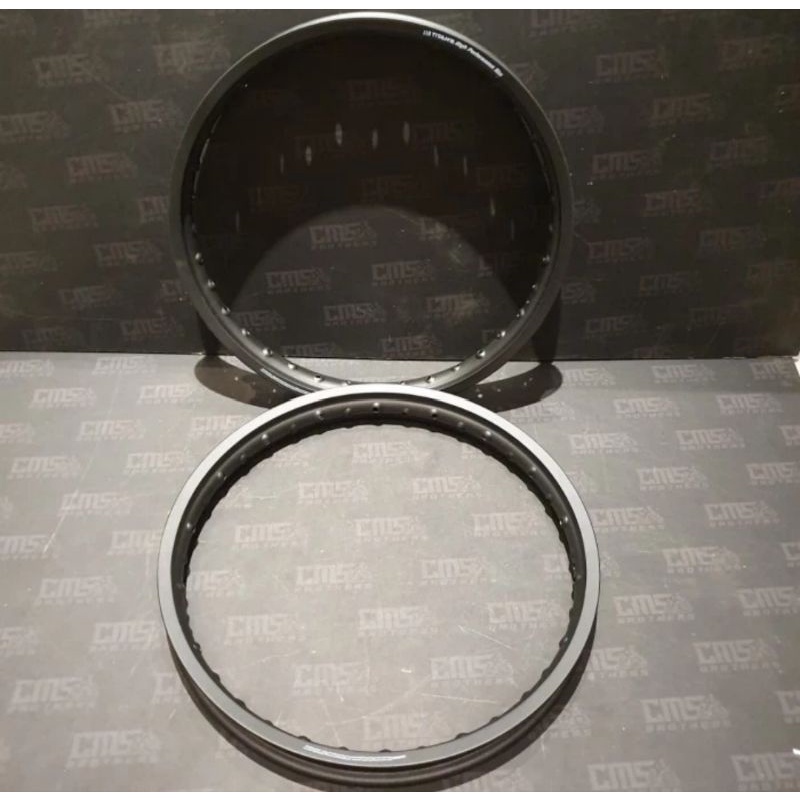 Velg veleg pelek lingkar aloy alloy titan titans hitam 18 160 kulit jeruk