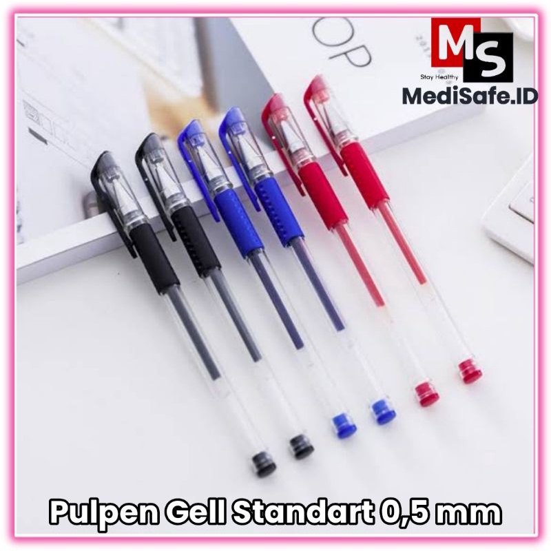 

Refill Pulpen Gel Balpoint Pena Gel 0,5 mm Red/Black/Blue Murah
