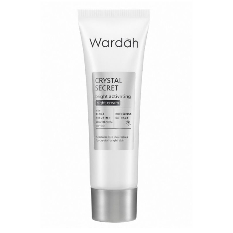 wardah crystal secret night cream
