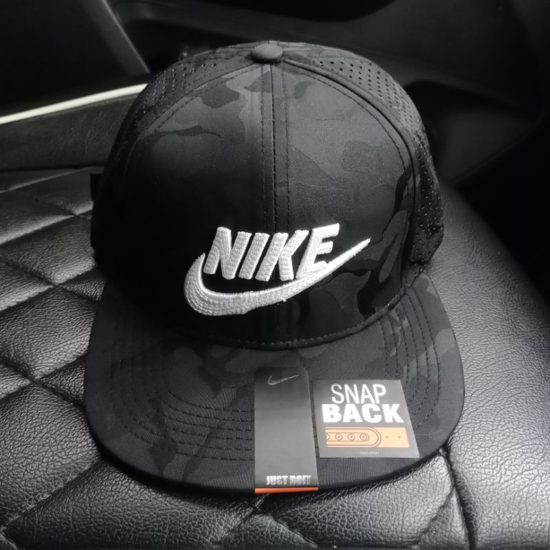 Topi Snapback Nike Hitam Premium New