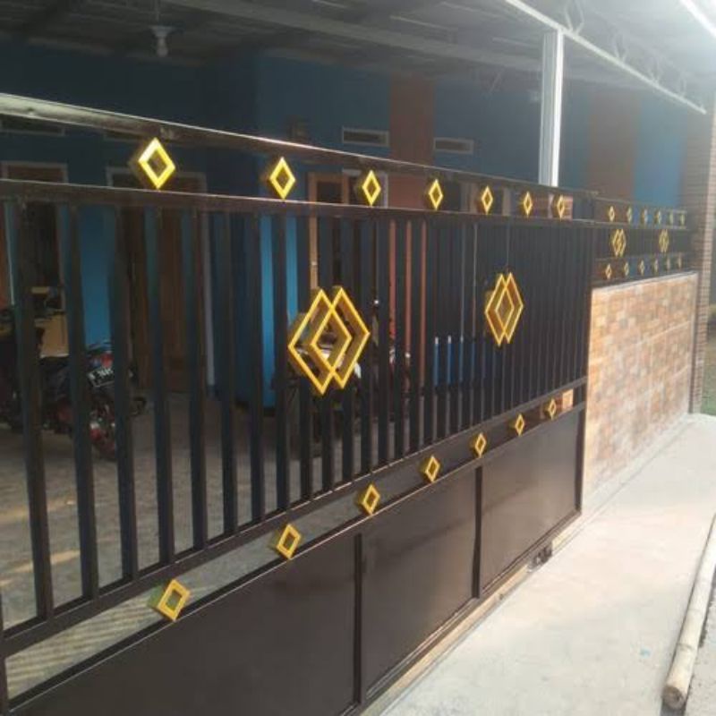 pagar pintu rumah minimalis modern