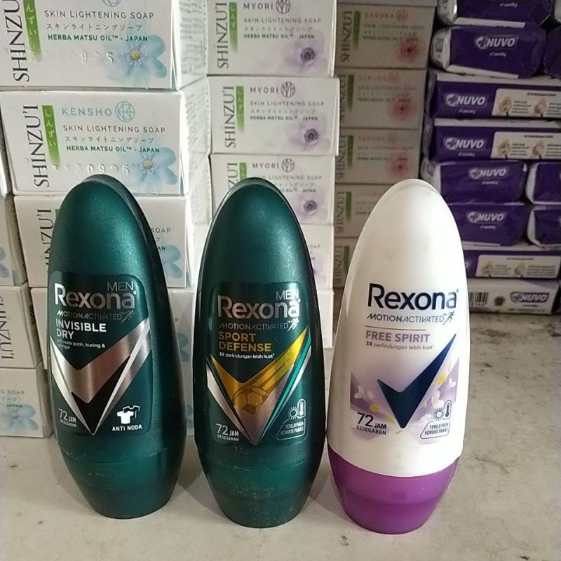 rexona roll on pria dan wanita 45ml.