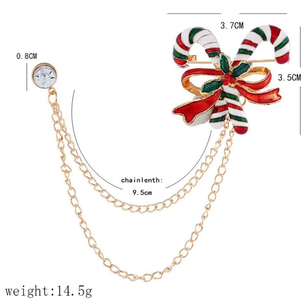 Augustina Bros Pin Desain Santa Claus Untuk Aksesoris Pakaian Wanita