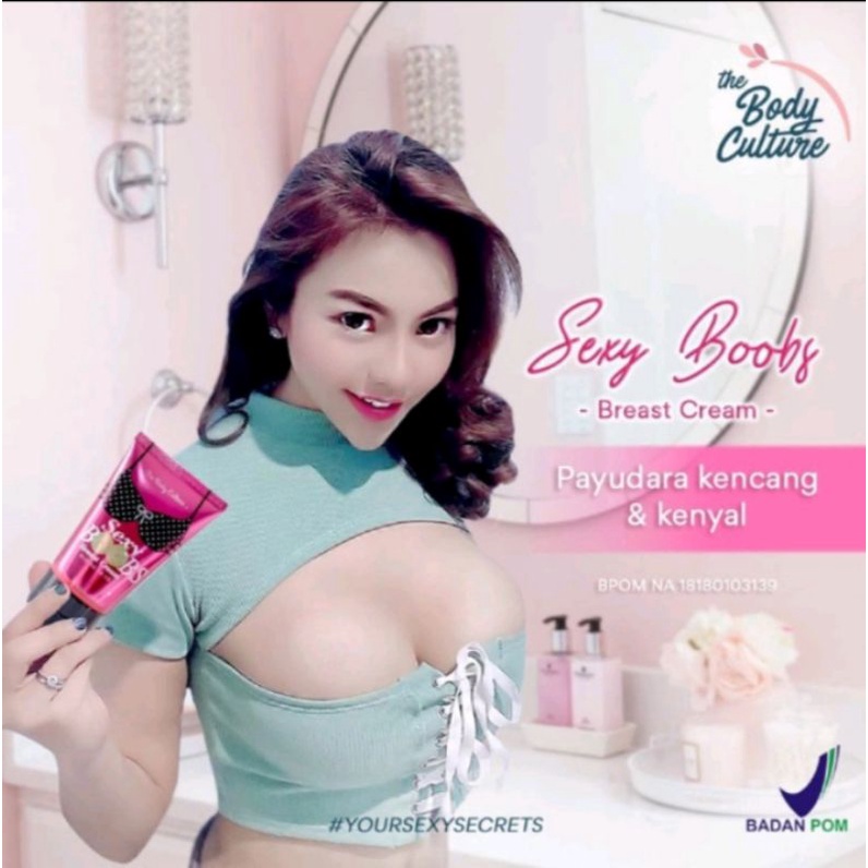 ORI] PENGENCANG / PEMBESAR PAYUDARA - Sexy Boobs Breast Cream [BPOM]