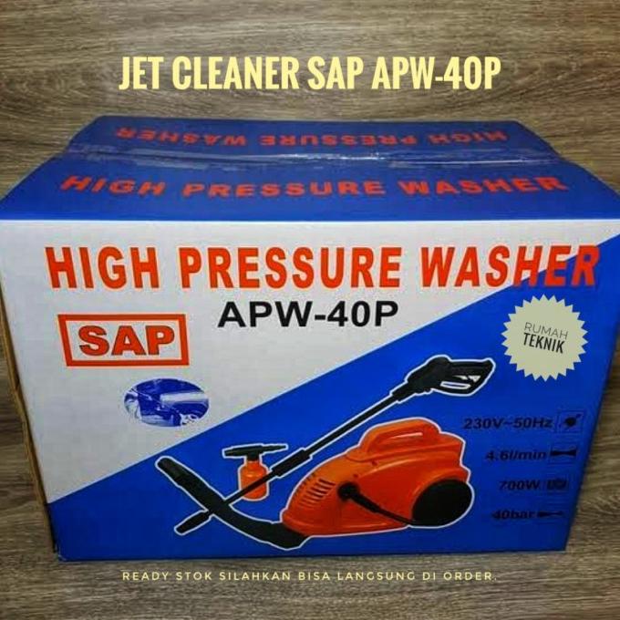 Mesin Jet Cleaner Sap Apw-40P / Mesin Cuci Steam Mobil Sap