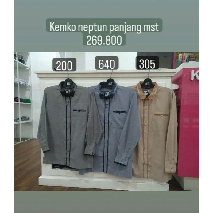 Kemko Neptun Rabbani - Baju Koko Neptun Rabbani - Kemeja Koko Rabbani - Baju Koko Rabbani - Kaos Rab