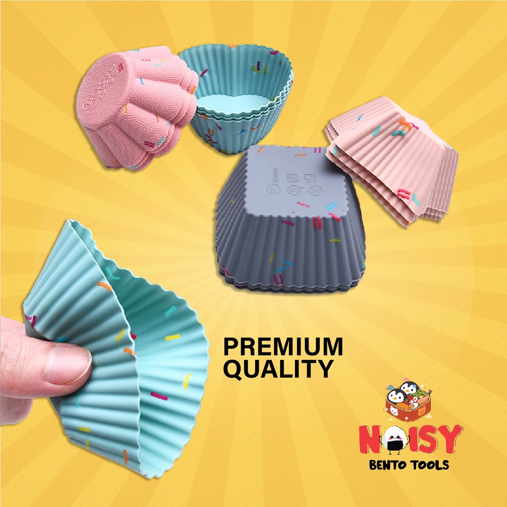 SILICONE CUP PREMIUM | SILIKON CUP CETAKAN MUFFIN | BPA FREE | FOOD GRADE