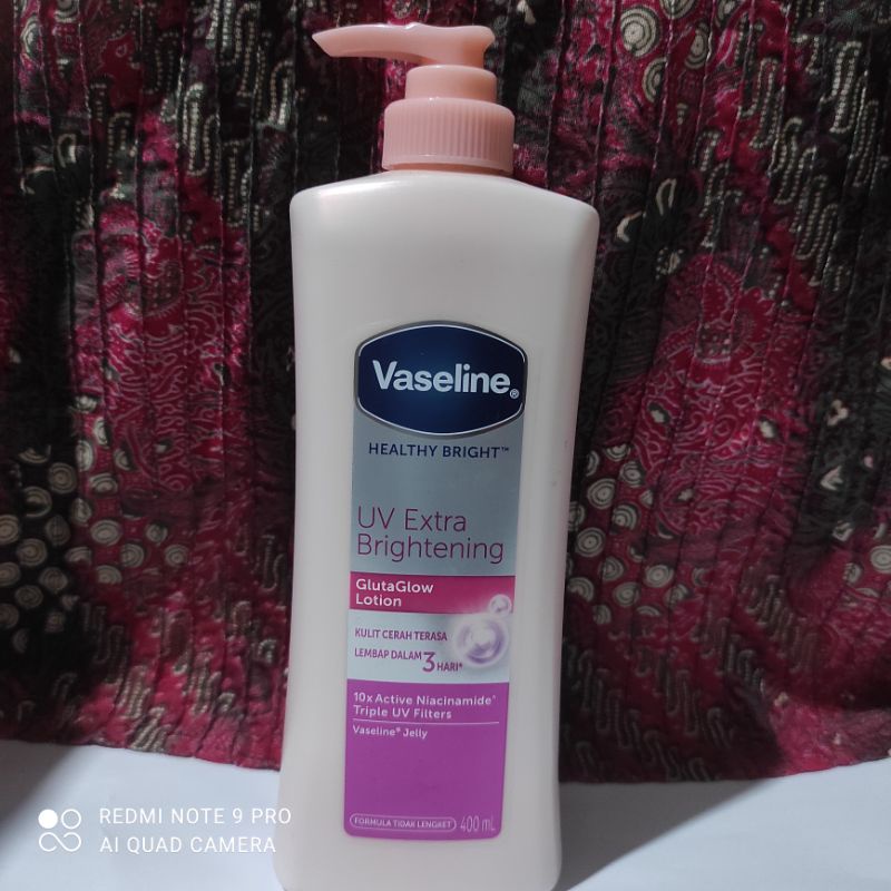 vaseline gluta glow lotion 400ml