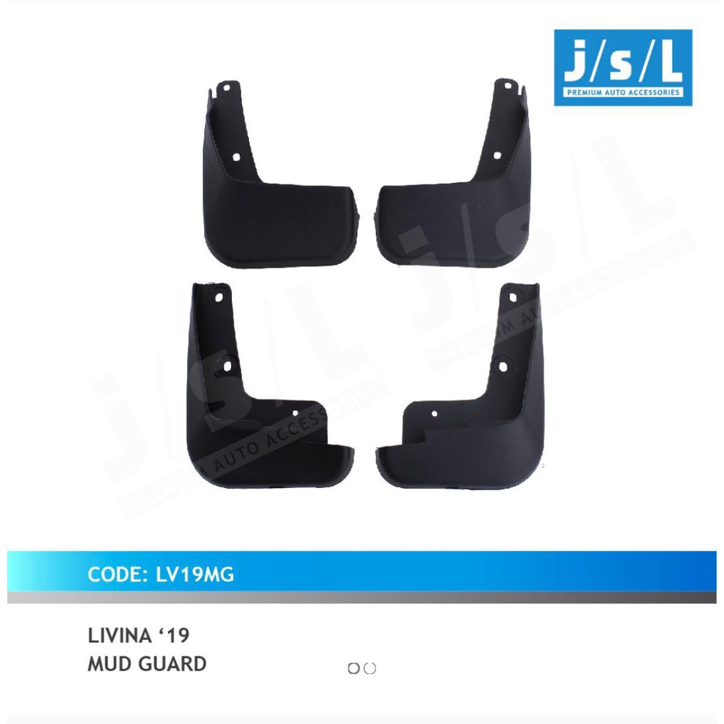 ALL NEW LIVINA TH 2019 Mudguard Karpet Lumpur JSL