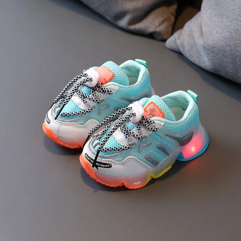 Minipetite SH20113 Sepatu Lampu Anak Sepatu LED anak